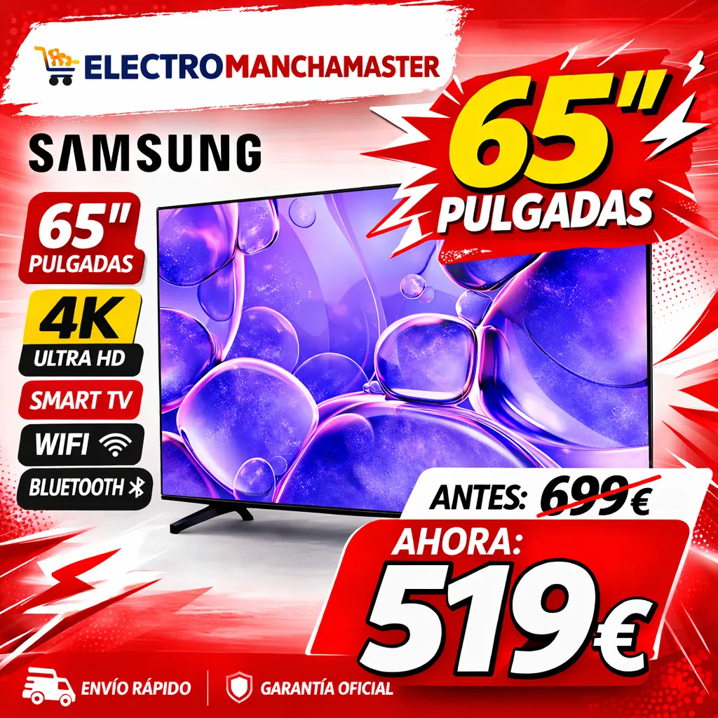 Televisor Samsung 65 pulgadas 4K Ultra HD Smart TV